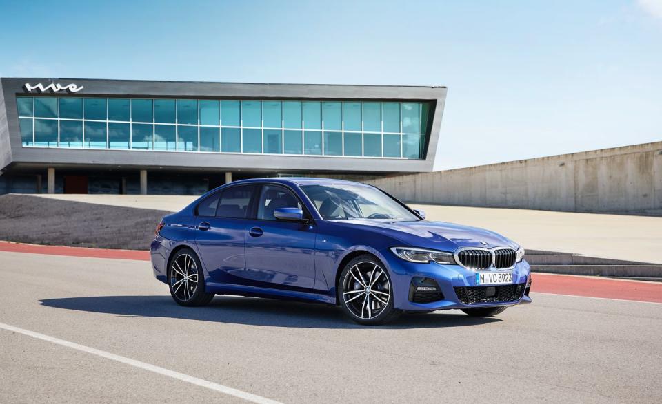 <p><a rel="nofollow noopener" href="http://caranddriver.com/bmw/3-series" target="_blank" data-ylk="slk:The BMW 3-series range;elm:context_link;itc:0;sec:content-canvas" class="link ">The BMW 3-series range</a>, once a monolithic entity in the luxury world, is now split into 3-series sedan, wagon, and hatchback models, and 4-series coupe, convertible, and Gran Coupe variants. Both of these model lines posted significant declines in 2018 as BMW's crossovers gained ground. <a rel="nofollow noopener" href="https://www.caranddriver.com/reviews/2019-bmw-3-series-m340i-330i-driven" target="_blank" data-ylk="slk:An all-new 3-series sedan;elm:context_link;itc:0;sec:content-canvas" class="link ">An all-new 3-series sedan</a>, pictured here, will soon go on sale; it promises to be sportier than before in an attempt to repair the car's diminished reputation among enthusiasts. (We lumped together sales of the 3-series and 4-series here to match Mercedes-Benz, which reports a single sales number for all C-class sedans, coupes, and convertibles.)</p>