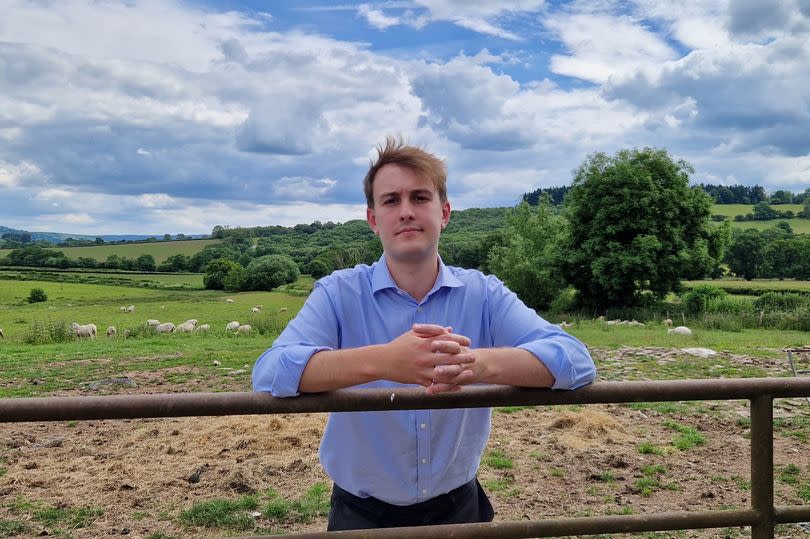 Reform UK candidate for Monmouthshire and Glyndwr, Oliver Lewis -Credit:Oliver Lewis