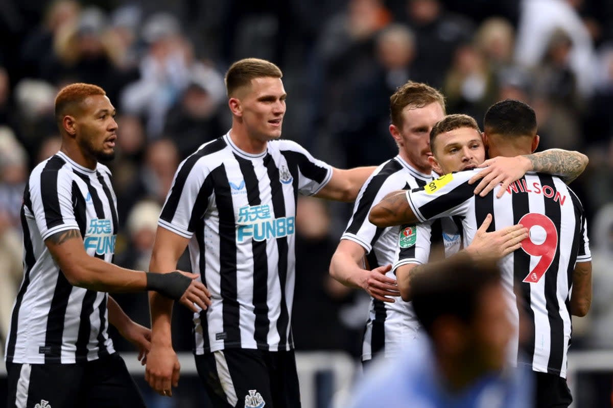 Newcastle secured a seventh consecutive win   (Getty Images)