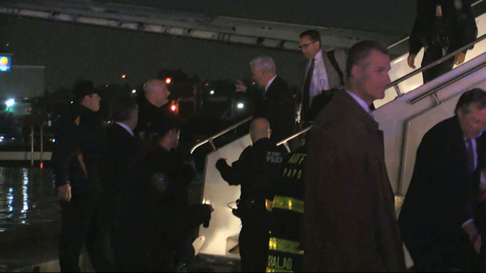 Mike Pence is safe after plane skids off LaGuardia runway