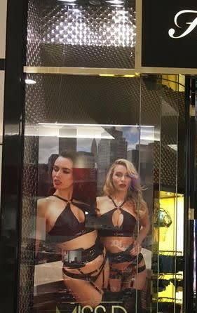 A dad has claimed Honey Birdette's advertising is too raunchy. Photo: Change.org