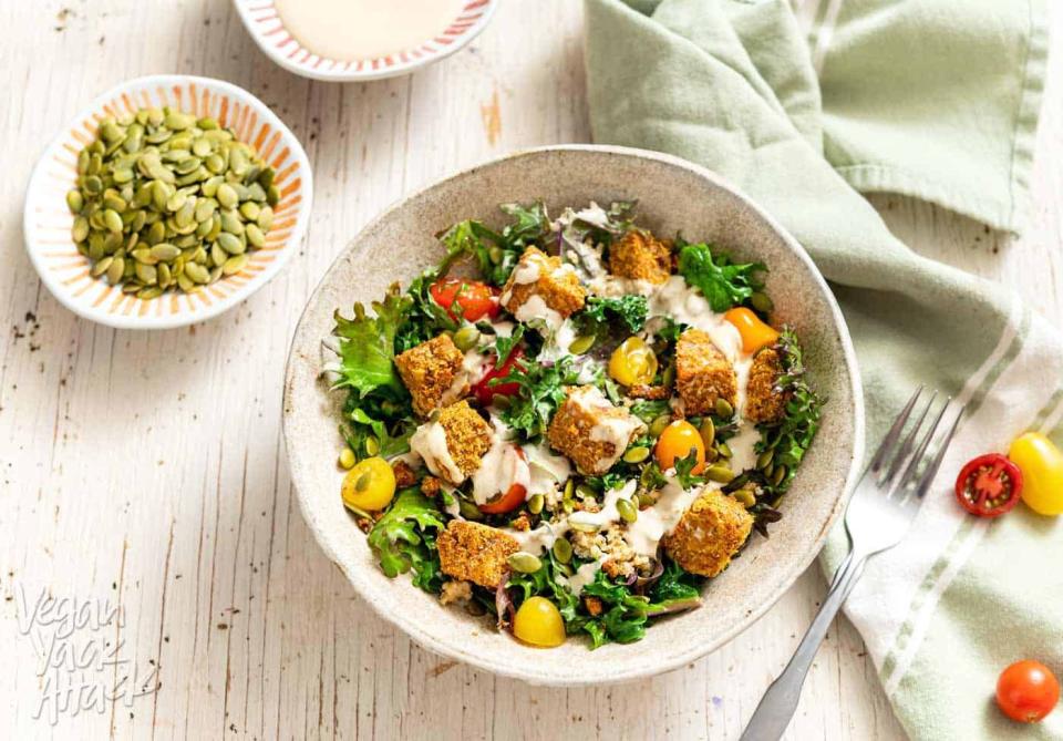 Tempeh Kale Salad