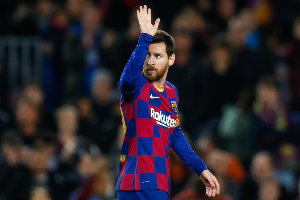 Lionel Messi has papered over the cracks for Barcelona for quite awhile now. (Photo by Eric Alonso/MB Media/Getty Images)