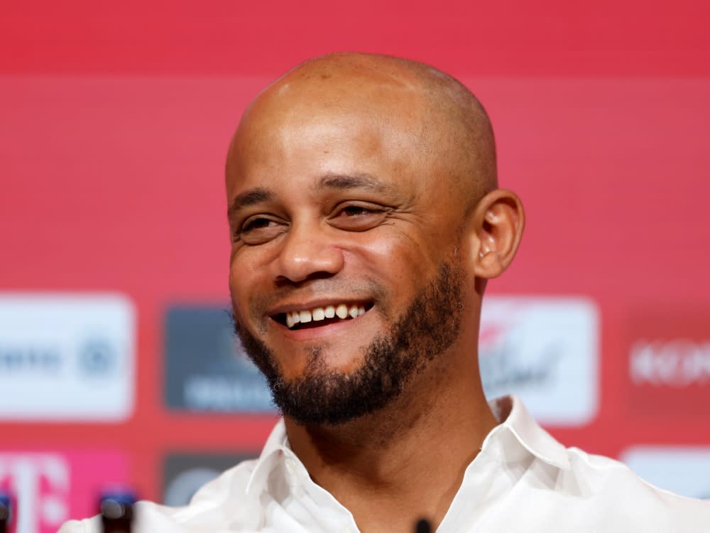 Vor der ersten Saison als Bayern-Coach: Vincent Kompany (MICHAELA STACHE)