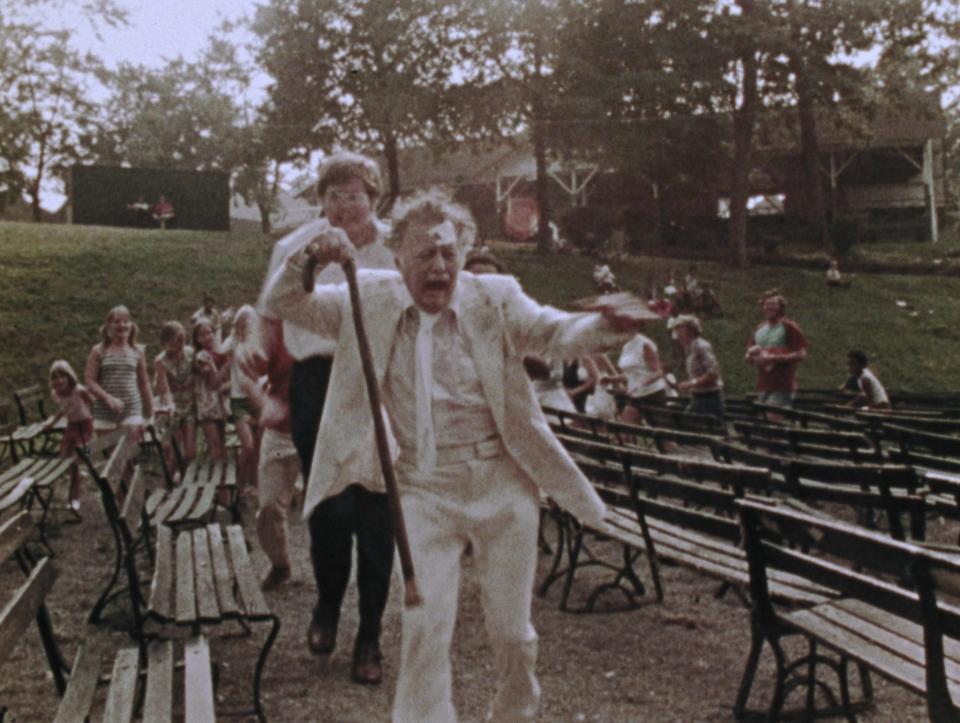 Lincoln Maazel runs for his life in George A. Romero's The Amusement Park.