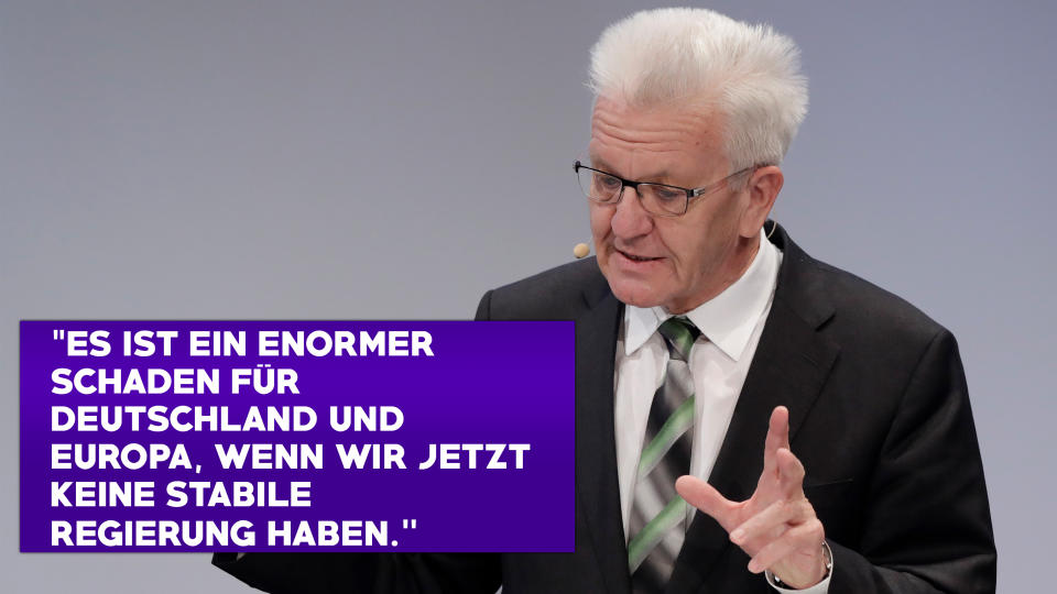 Baden-Württembergs Ministerpräsident Winfried Kretschmann