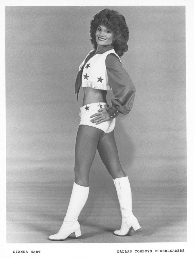 Dianna De La Garza as a Dallas Cowboys Cheerleader (ca. 1982)
