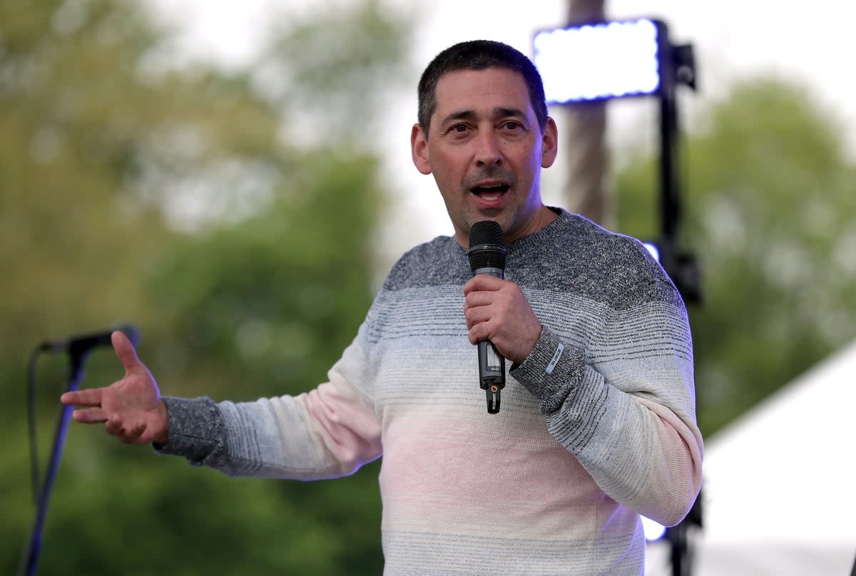 Colin Murray has been named as the interim host of Countdown.  (PA)