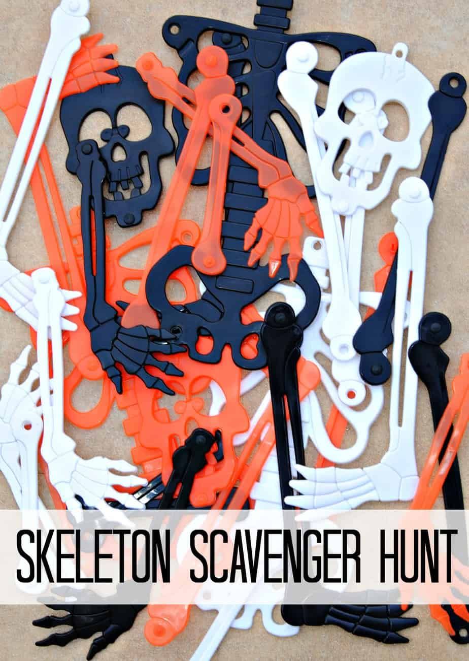 <p>You won't believe how easy it is to prep this fun activity using dollar store decorations.</p><p><strong>Get the tutorial at <a href="https://www.happygoluckyblog.com/skeleton-scavenger-hunt" rel="nofollow noopener" target="_blank" data-ylk="slk:Happy Go Lucky;elm:context_link;itc:0;sec:content-canvas" class="link ">Happy Go Lucky</a>.</strong></p>