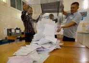 Russian parliamentary election in Vladivostok