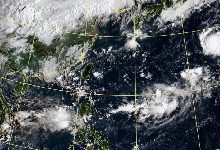 今年第11號颱風「軒嵐諾」走勢不確定性仍大，應持續密切觀察。（翻攝自氣象局官網）