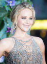 <p>Jennifer Lawrence preciosa, durante la premiere de la cinta Mother en Londres/Getty Images </p>
