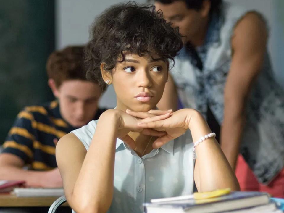 taylor russell in the saved by the bell movie