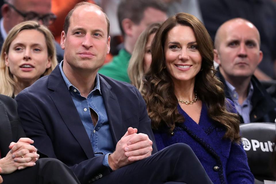 prince william kate Boston Celtics and the Miami Heat at TD Garde20221130_12