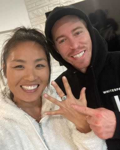 <p>Esther Lee/Instagram</p> Esther Lee and Shaun White