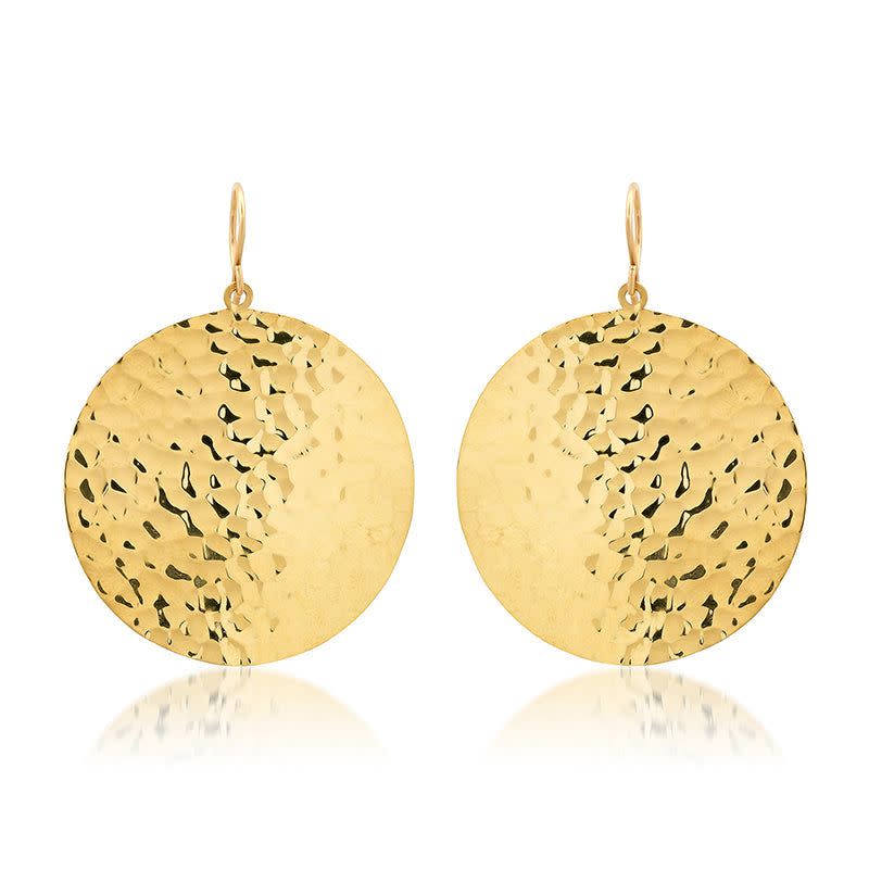 <p><a href="https://go.redirectingat.com?id=74968X1596630&url=https%3A%2F%2Fjennifermeyer.com%2Fproducts%2Flarge-hammered-disc-earrings&sref=https%3A%2F%2Fwww.townandcountrymag.com%2Fsociety%2Ftradition%2Fa46520673%2Fmeghan-markle-disc-earrings-bob-marley-movie-premiere-shop%2F" rel="nofollow noopener" target="_blank" data-ylk="slk:Shop Now;elm:context_link;itc:0;sec:content-canvas" class="link rapid-noclick-resp">Shop Now</a></p><p>Large Hammered Disc Earrings</p><p>jennifermeyer.com</p>