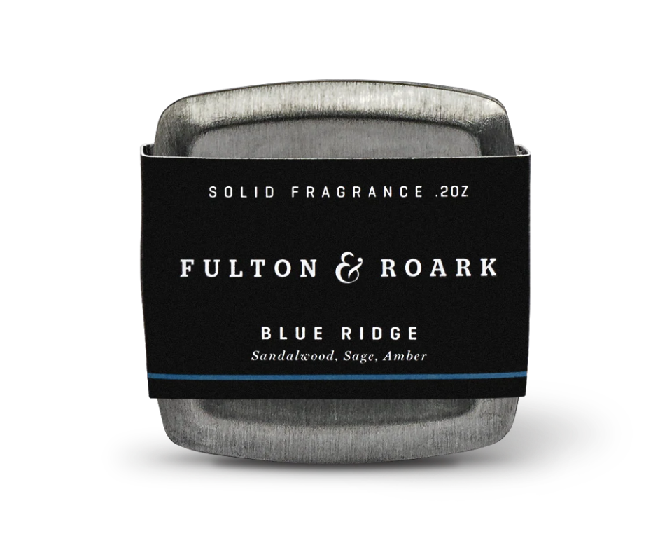 Fulton & Roark Blue Ridge Solid Cologne; best grooming gifts for men