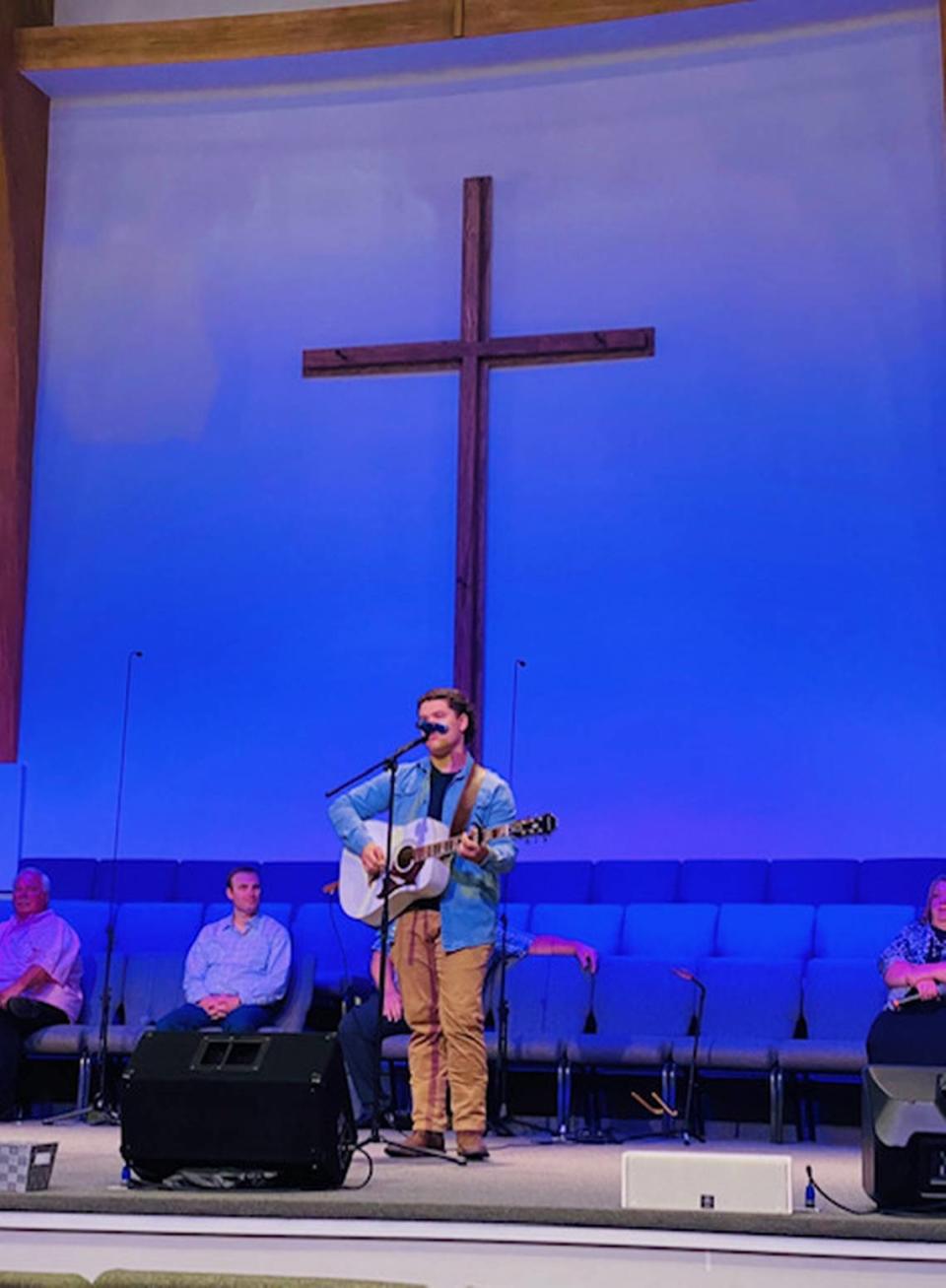 Caleb Kennedy attends Woodruff Church of God.