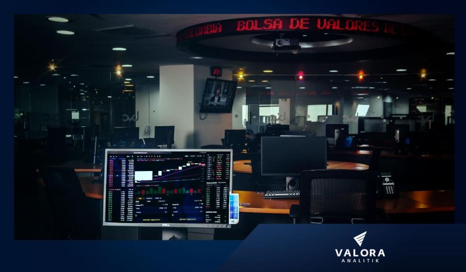 Mercados financieros. Imagen: Crédito Bolsa de Valores de Colombia.