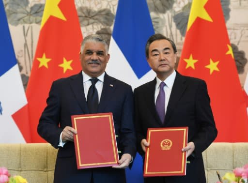 The Dominican Republic said it believed its switch to ties with China would be "extraordinarily positive for the future of our country", in an official statement