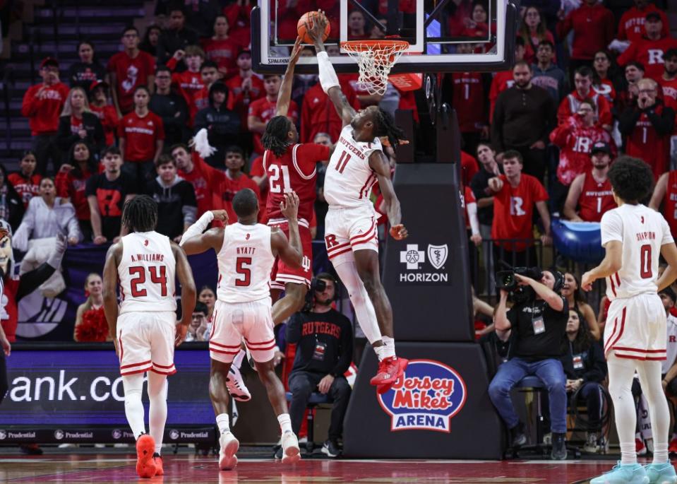 Rutgers basketball got a big win over Indiana on Tuesday in Big Ten basketball action.