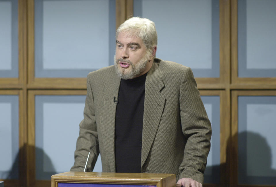 Darrell Hammond as Sean Connery during "Jeopardy!" skit on December 16, 2000