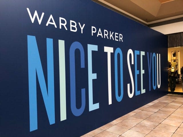 Eyeglass retailer Warby Parker will open its first western New York store Saturday, Oct. 14, at Eastview Mall.