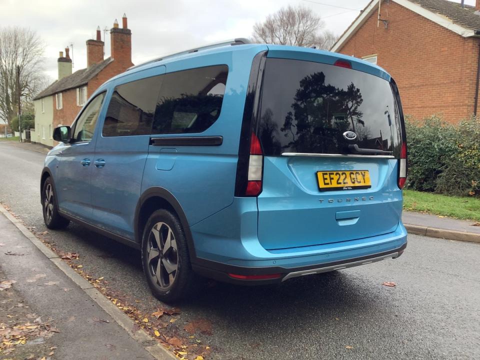 On the negative side, the rear hatch needs quite a bit of clearance (Sean O’Grady)