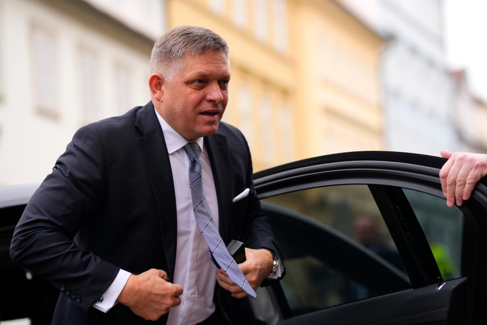 Robert Fico has been accused of cosying up to Hungary’s Viktor Orban (Copyright 2024 The Associated Press. All rights reserved)