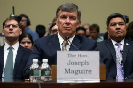 Acting Director of National Intelligence Maguire testifies before House Intelligence Committee hearing on handling of whistleblower complaint on Capitol Hill in Washington