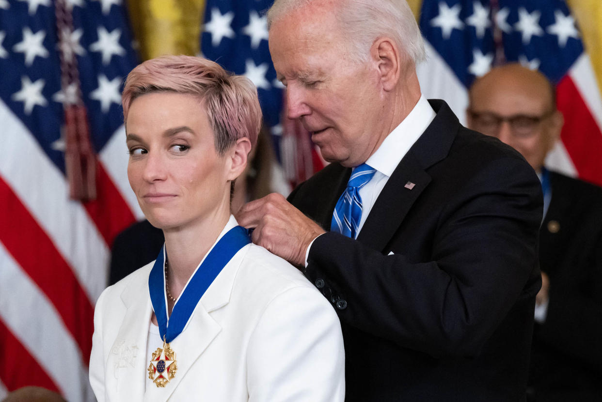 US-POLITICS-BIDEN-FREEDOM-MEDAL (Saul Loeb / AFP via Getty Images)