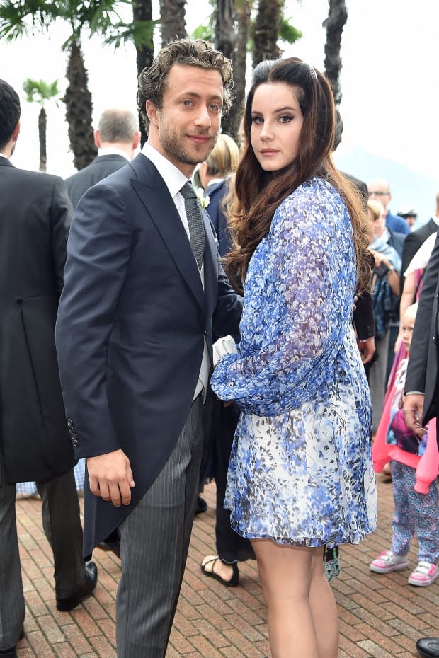 Francesco Carrozzini and Lana Del Rey in 2015<p><a href="https://www.gettyimages.com/detail/482627622" rel="nofollow noopener" target="_blank" data-ylk="slk:JacopoR/PierreS/Getty Images;elm:context_link;itc:0;sec:content-canvas" class="link ">JacopoR/PierreS/Getty Images</a></p>