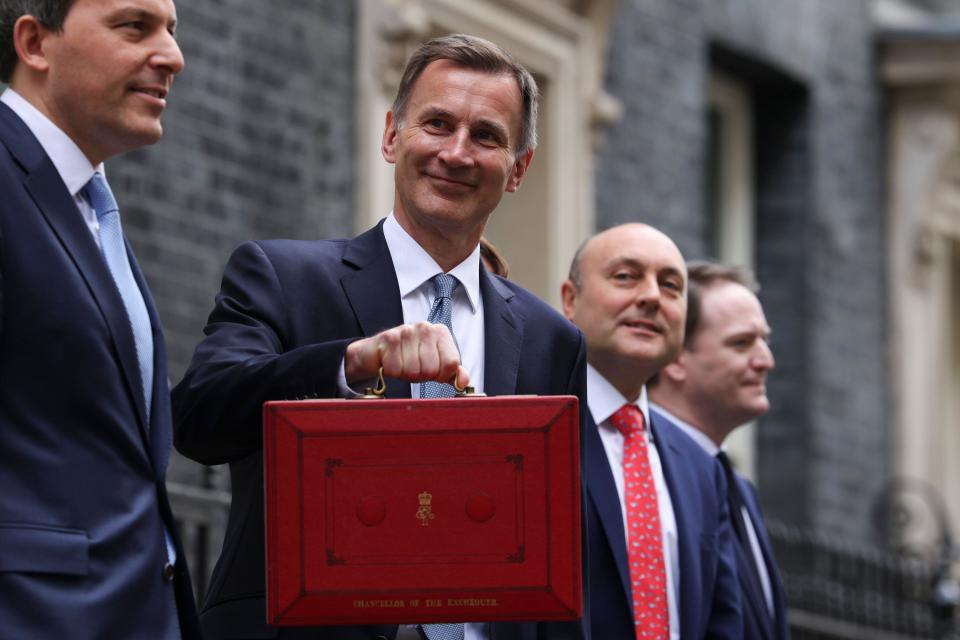 Tax: Chancellor of the exchequer Jeremy Hunt 