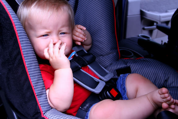 Experts at the Ohio State University College of Medicine say after installing car seats, many parents make modifications to get them level. Often parents will use "pool noodles" (foam poles) or rolled-up towels to fill in gaps between the seat