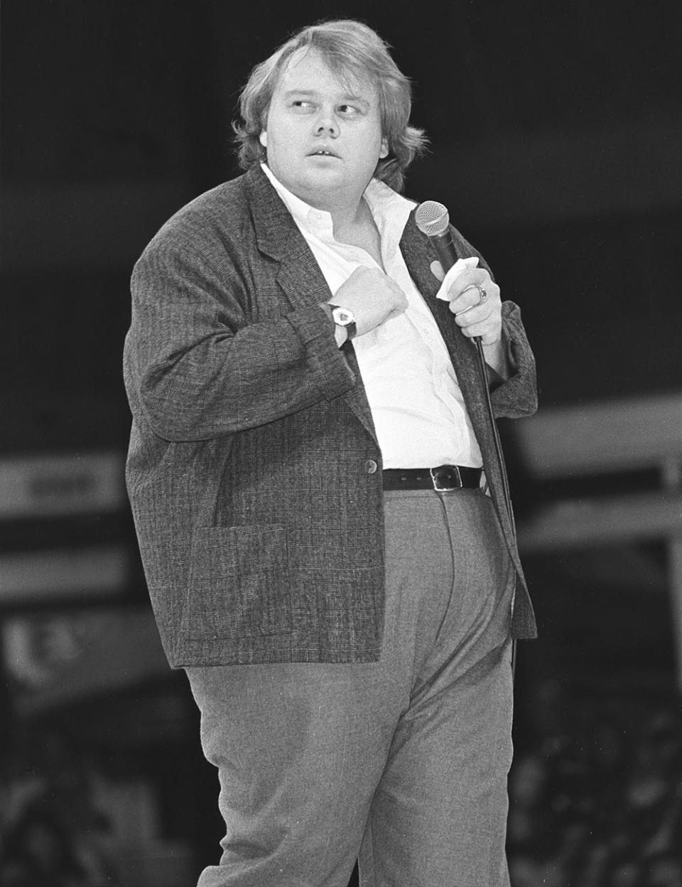 Louie Anderson in 1989 - Credit: John Atashian/Getty Images