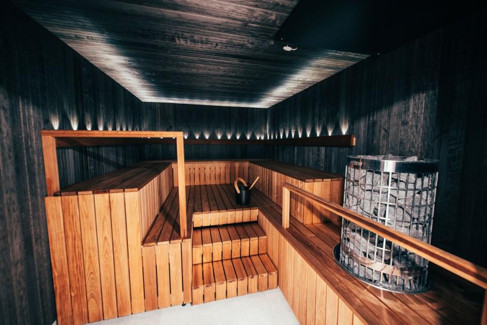 The sauna is a must-try (Folks hotel)