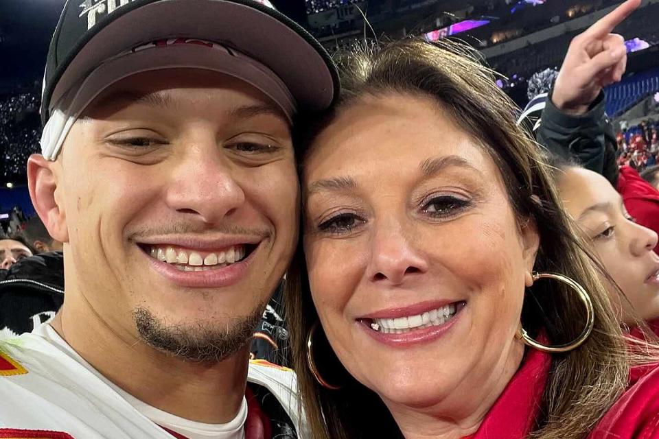 <p>Randi Mahomes/Instagram</p> Patrick Mahomes and mom Randi Mahomes