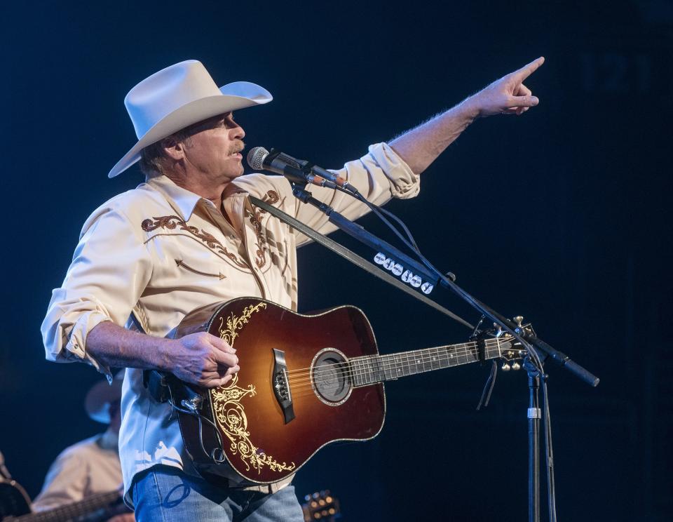 In his previous PPG Paints Arena appearance, Alan Jackson delivered on his hits like "Don't Rock The Jukebox," "Chattahoochee" and "Where Were You (When The World Stopped Turning)" for a large PPG Paints Arena crowd. [Jason L. Nelson/For The Times]