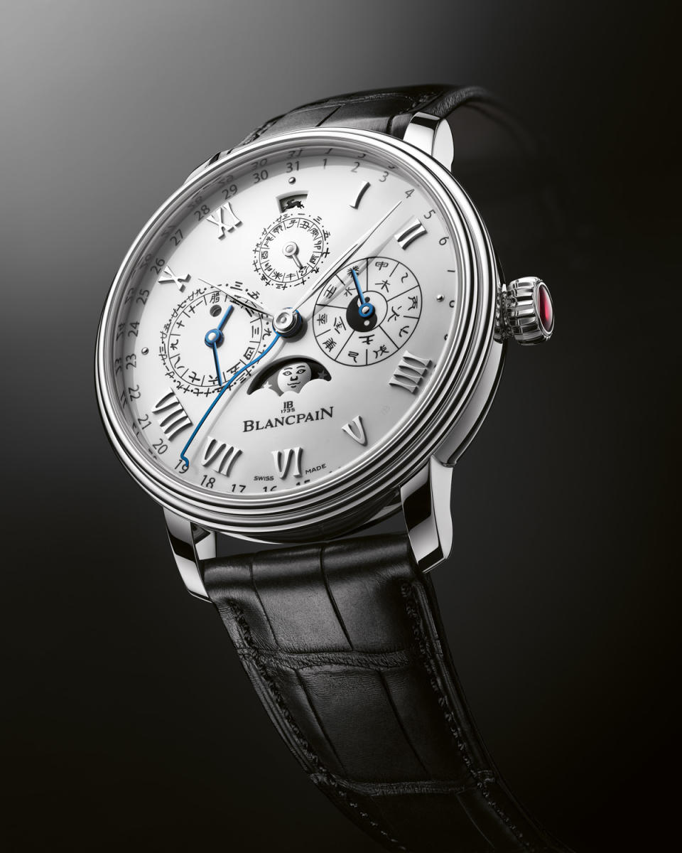 Blancpain’s 50-piece limited edition Villeret Traditional Chinese Calendar watch