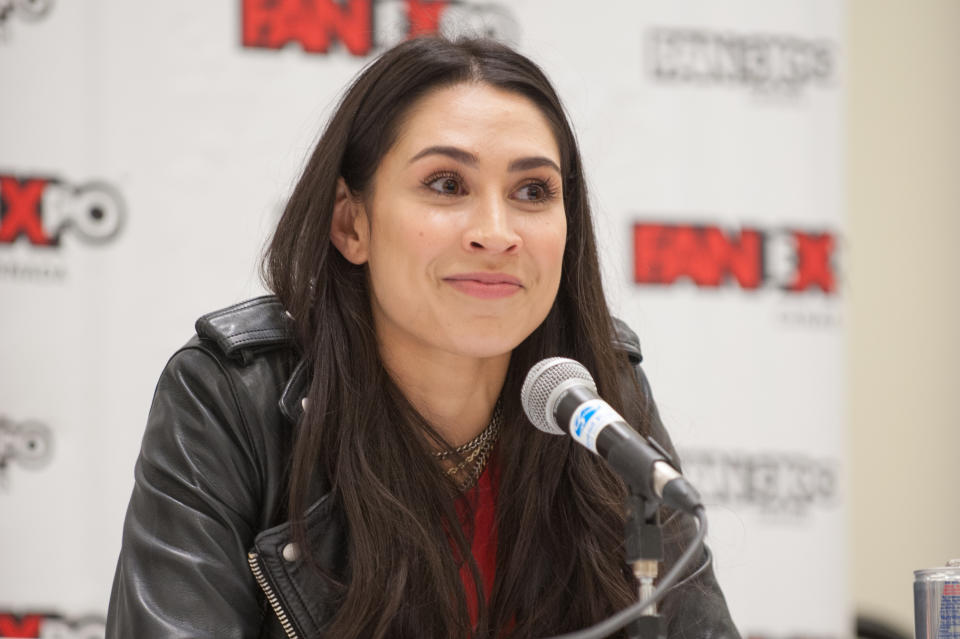 TORONTO, ON - AUGUST 31:  Actress Cassie Steele attends the 2018 Fan Expo Canada at Metro Toronto Convention Centre on August 31, 2018 in Toronto, Canada.  (Photo by Che Rosales/Getty Images)