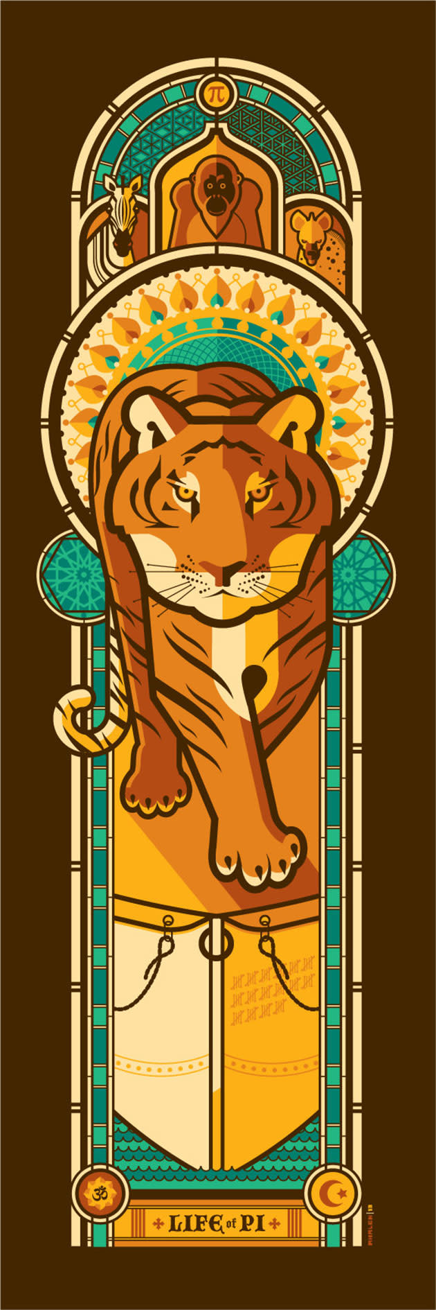 <b>Life of Pi</b><br> By Tom Whalen<br>(Credit: Gallery1988)