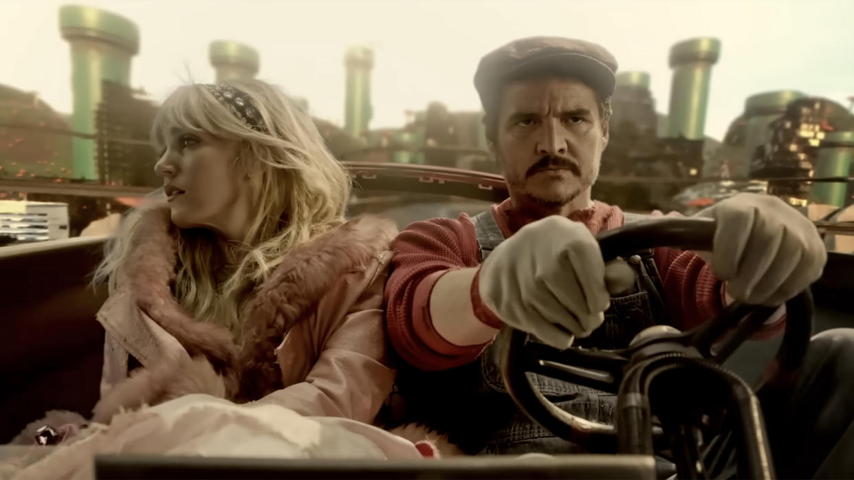 Mario and Peach, like you've never seen them before. (Saturday Night Live via YouTube)