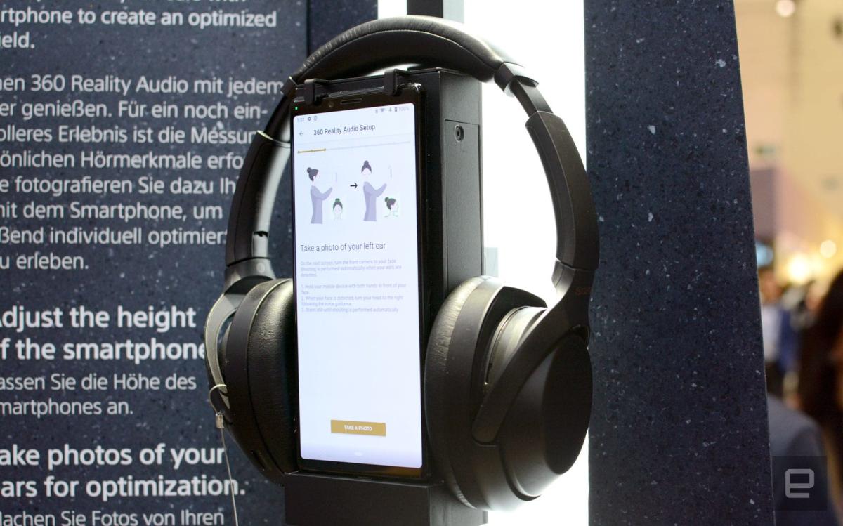 Sony's headphone app will soon analyze your ears for 360 audio