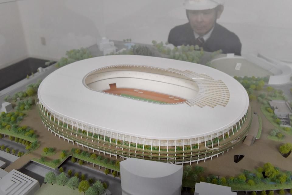 The Tokyo Olympic Stadium will be located in the Shinjuku district of Japan. (Getty Images)