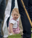 <p>Even from a young age, Prince George knew when he’d had enough. Source: Getty </p>