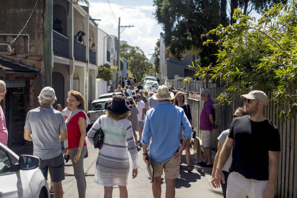 20 February 2021: COVID-19 has done nothing to dampen Australians' enthusiasm for property. (Photographer: Brent Lewin/Bloomberg)