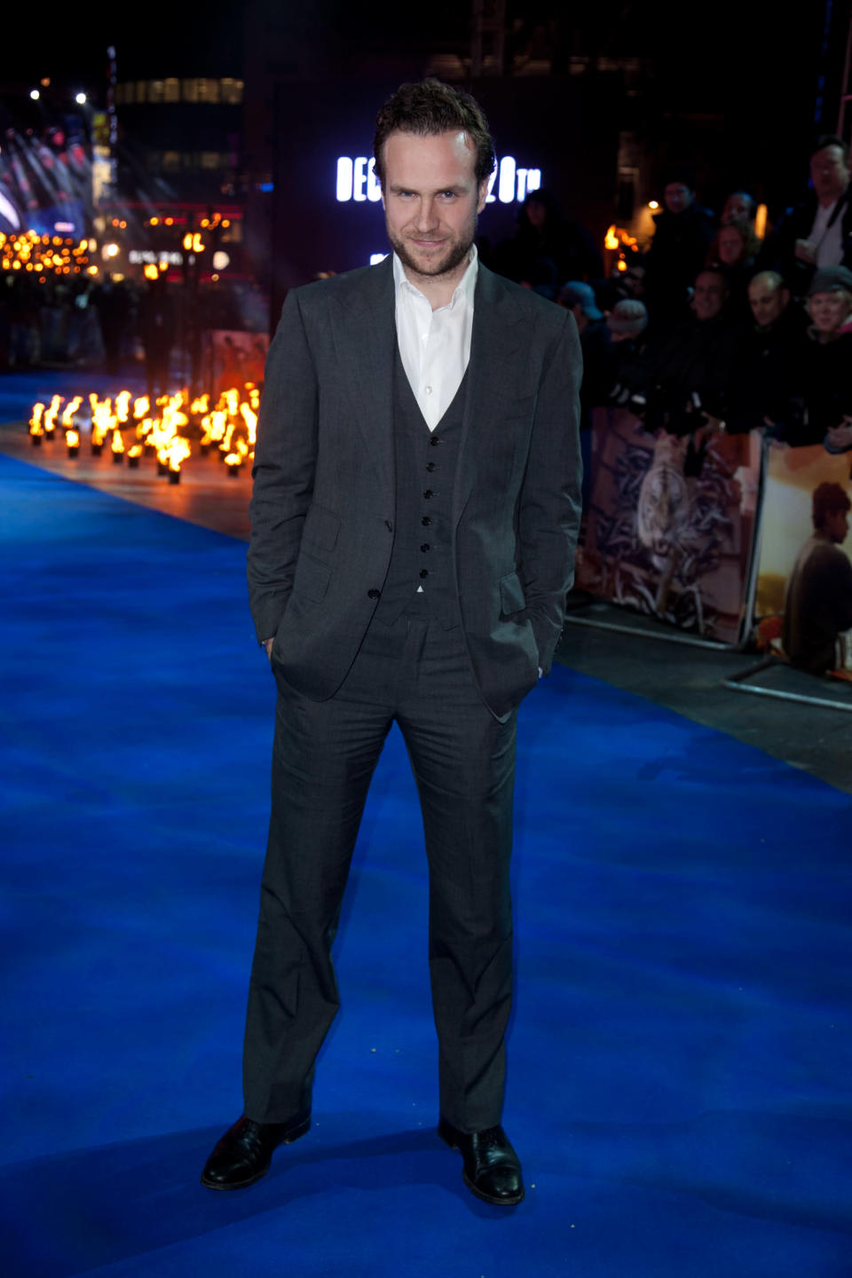 Rafe Spall arrives at the UK premier of 'Life Of Pi' at Empire Leicester Square.<br><br><b>[Life of Pi: <a href="http://uk.lifestyle.yahoo.com/lifes-journeys/message-in-a-bottle/" data-ylk="slk:Message in a bottle;elm:context_link;itc:0;sec:content-canvas" class="link ">Message in a bottle</a>]</b>