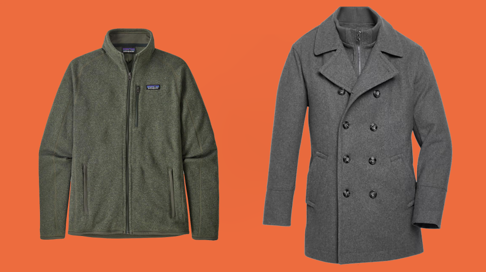 A fleece or wool jacket is perfect for layering during the fall season.