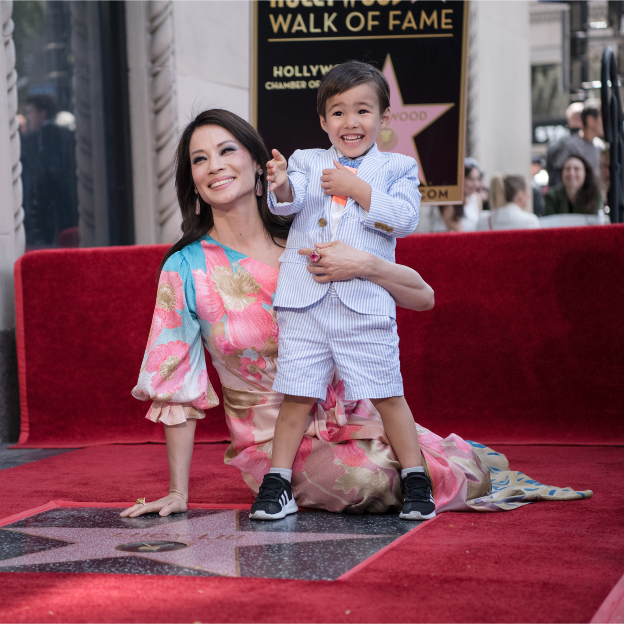  Lucy Liu Honored With Star On The Hollywood Walk Of Fame 