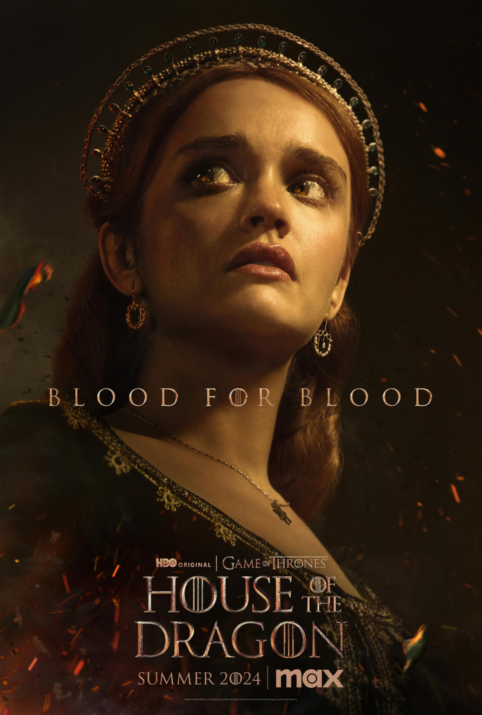 House of the Dragon Season 2 poster Alicent Hightower